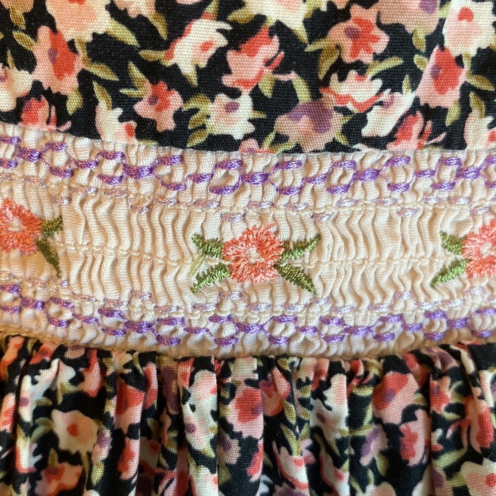 Bonnie Baby Floral Dress Size 3 - 6 months - Picture 11 of 12